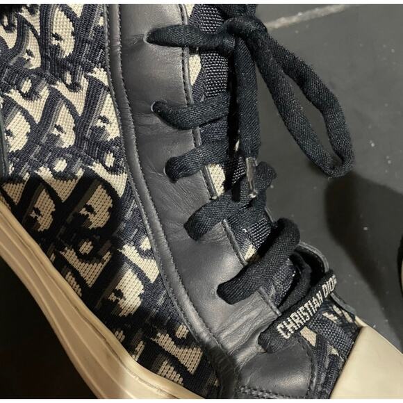 Christian Dior oblique slip on high top sneakers - Picture 9 of 9